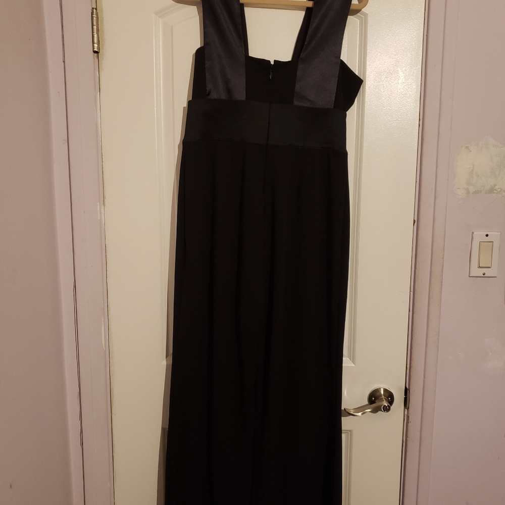 Gabrielle Union Black Wide Leg Jumpsuit